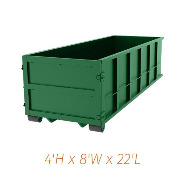 the cost of renting a twenty yard dumpsters varies based on location, rental period, and other factors